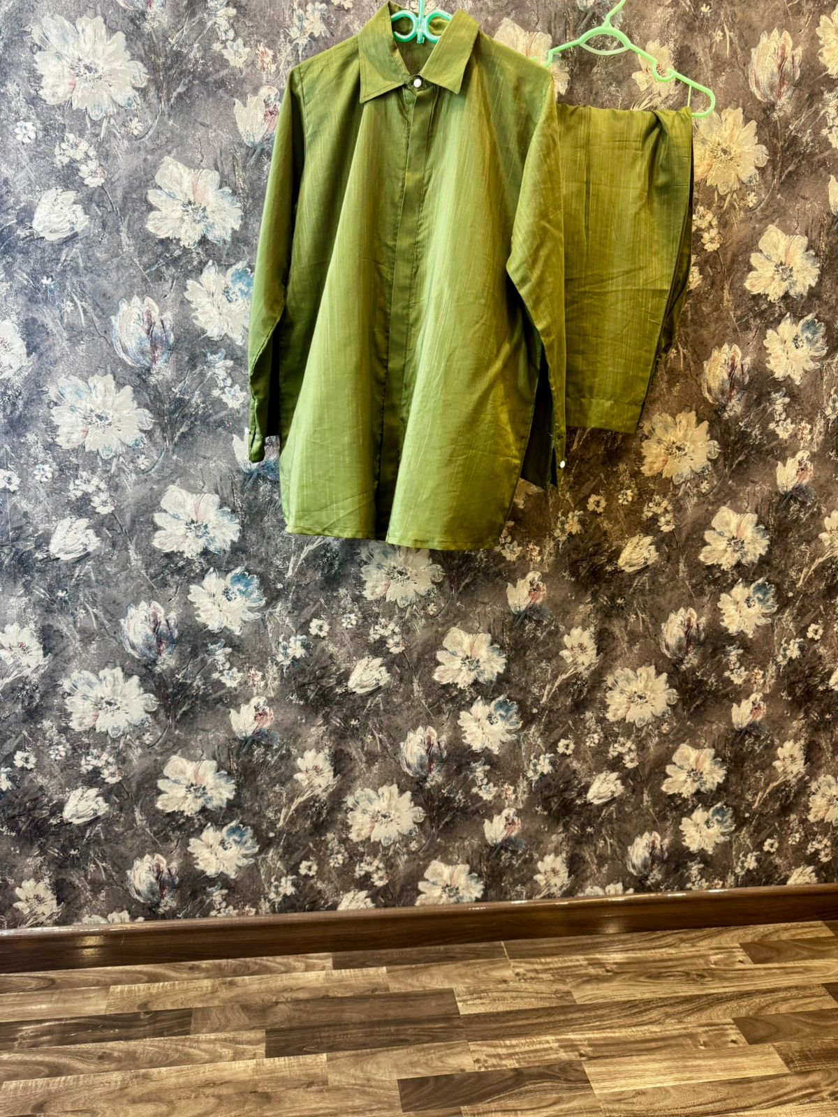 Ethnic raw silk coord sets code UFCOG007