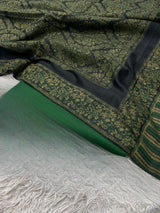 Pashmina 3PC Suit Design 31 Green Jamawar