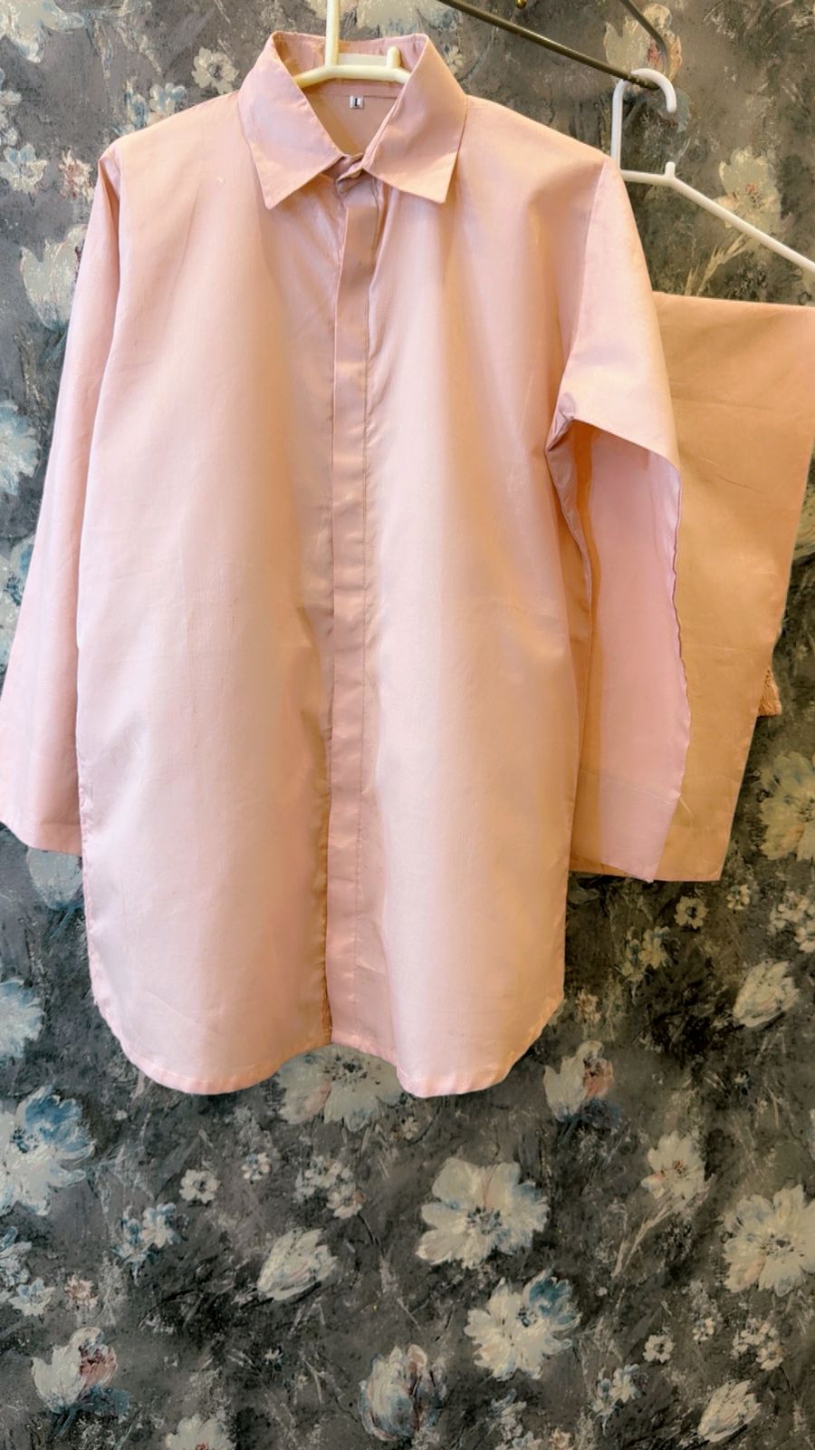 Ethnic raw silk coord sets code UFCPP009