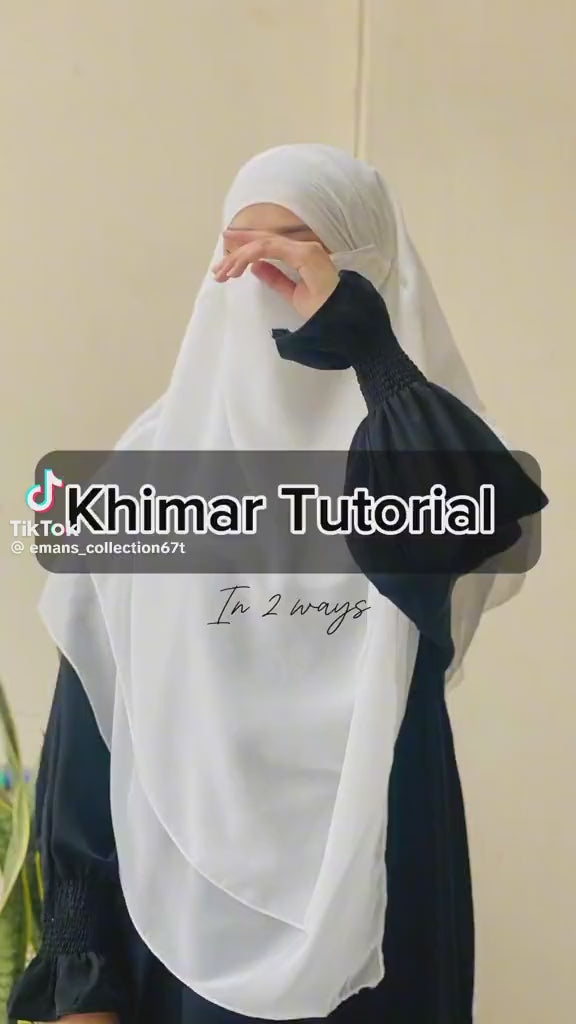 3PCS LAYER HIJAB SET