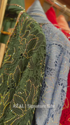 AŹAL Signature Edit – Luxury Pure Crepe Silk 3PC Suit