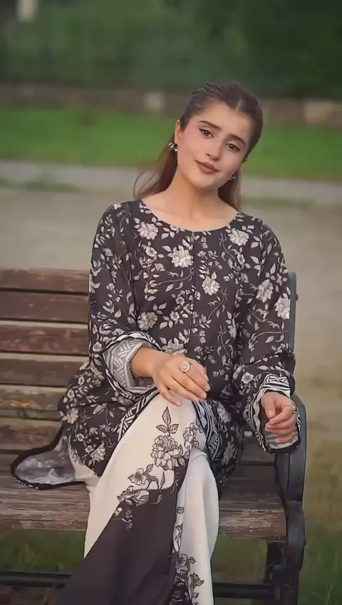 Dilruba digital printed 2pc