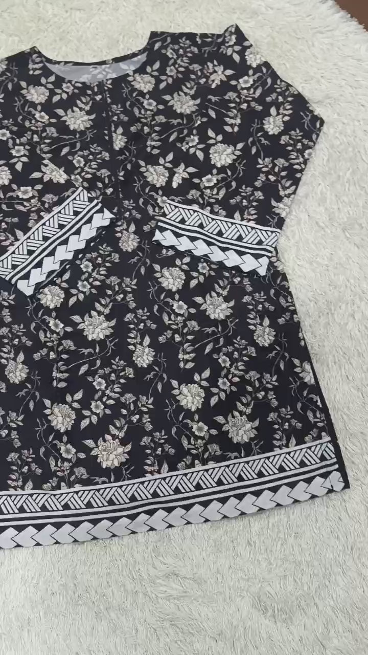 Dilruba digital printed 2pc