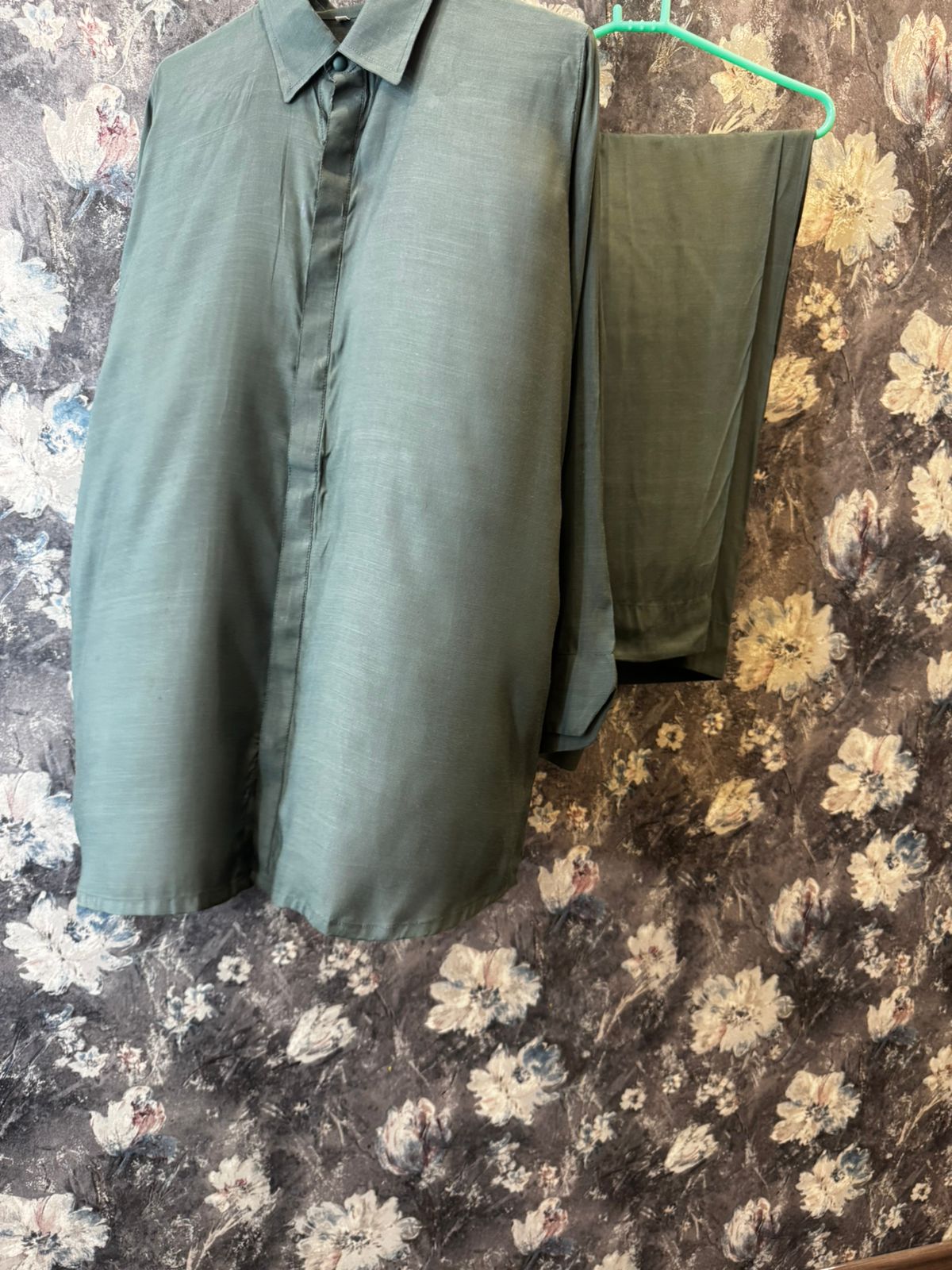 Ethnic raw silk coord sets code UFCT011